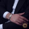 Ayyıldız Gümüş Erkek Bileklik Modeli