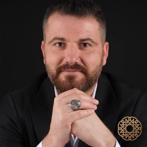 Ay yıldız Oval Gümüş Erkek Yüzük Modeli