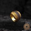 Gold Kaplama Gümüş Yüzük Modeli