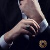Oval Kördüğüm Gibi Sevmek Gümüş Erkek Yüzük Modeli