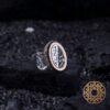 Oval Kapak İsimli Erkek Yüzük Modeli