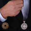 Türk Vatanı Gümüş Erkek Kolye