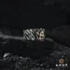 Gurmet Harfli Gümüş Yüzük