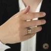 Hiç Gümüş Erkek Yüzük Modeli