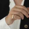 Hiç Gümüş Erkek Yüzük Modeli