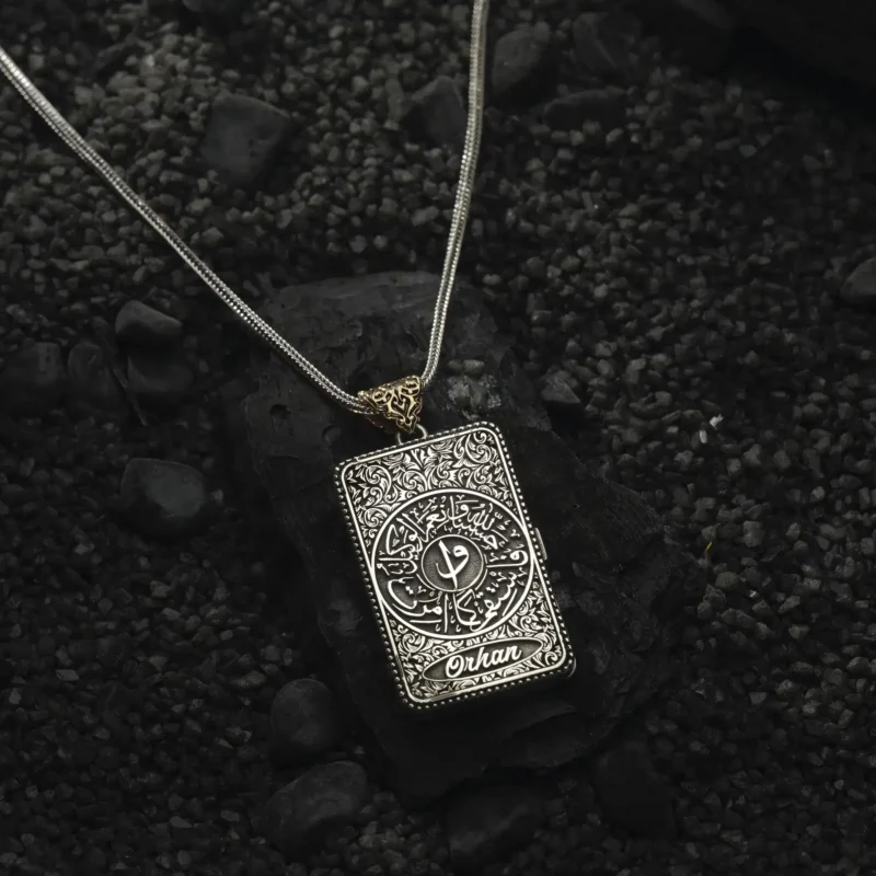 AMOR 17 EKIM 202532137 copy Allah Bize Yeter Gümüş Kolye Modeli