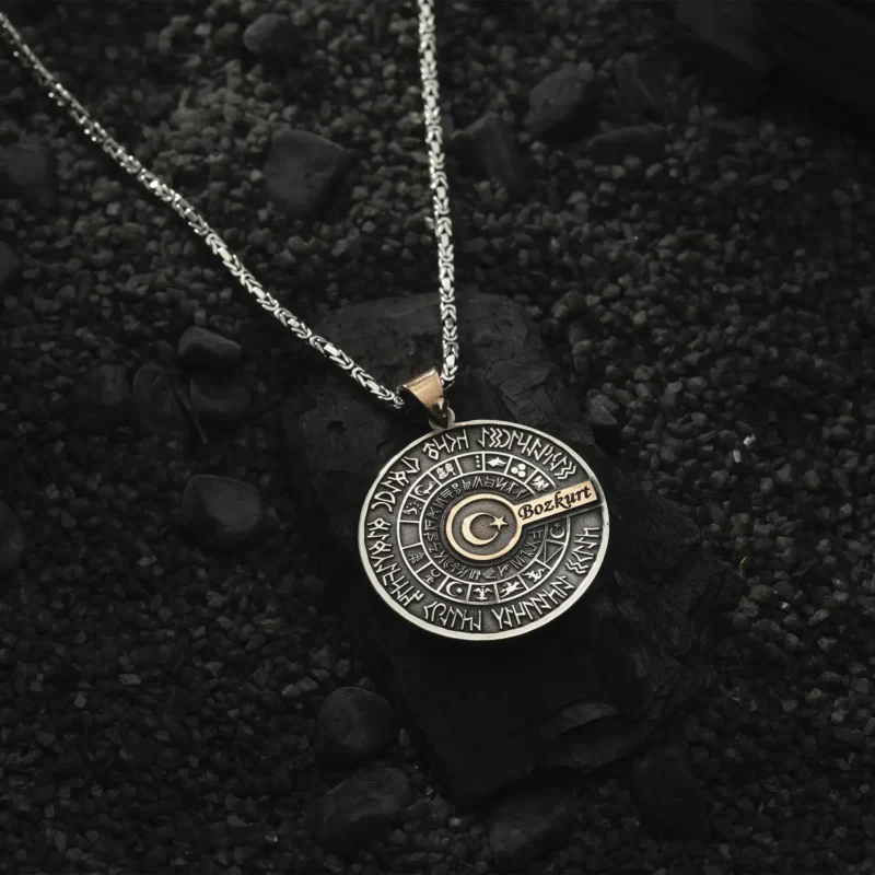 AMOR 17 EKIM 202532150 copy Bozkurt Gümüş Erkek Kolye Modeli