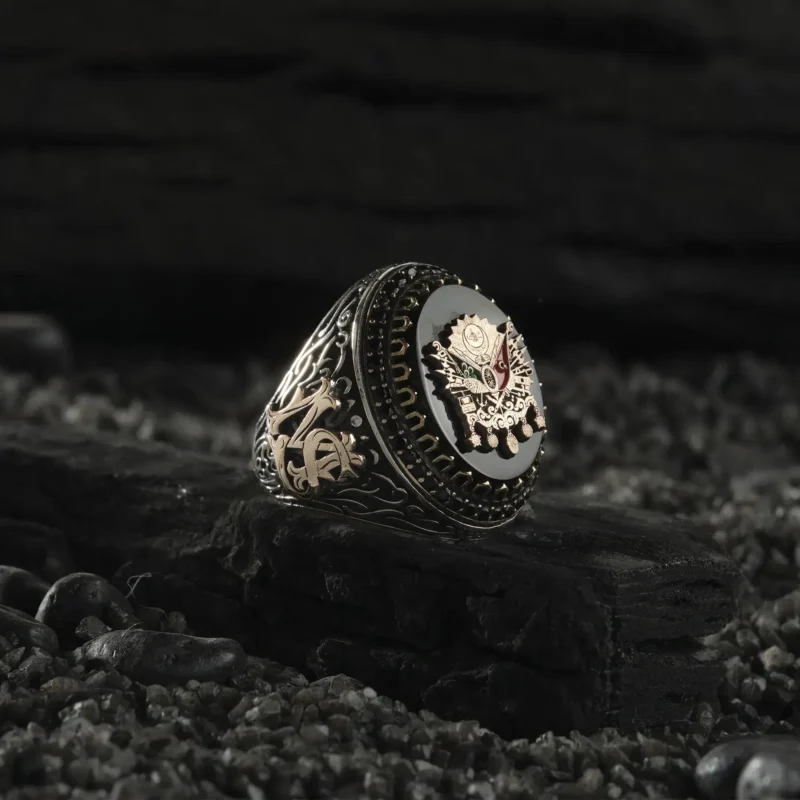 AMOR 17 EKIM 202532228 copy Cihan İmparatoru Gümüş Erkek Yüzük Modeli