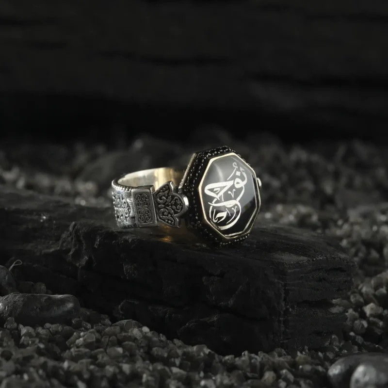 AMOR 17 EKIM 202532249 copy İsimli Gümüş Erkek Yüzük Modeli