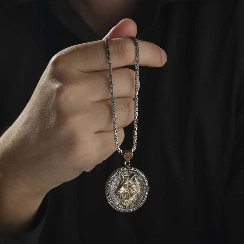 AMOR 17 EKIM 202532481 copy Bozkurt Gümüş Erkek Kolye