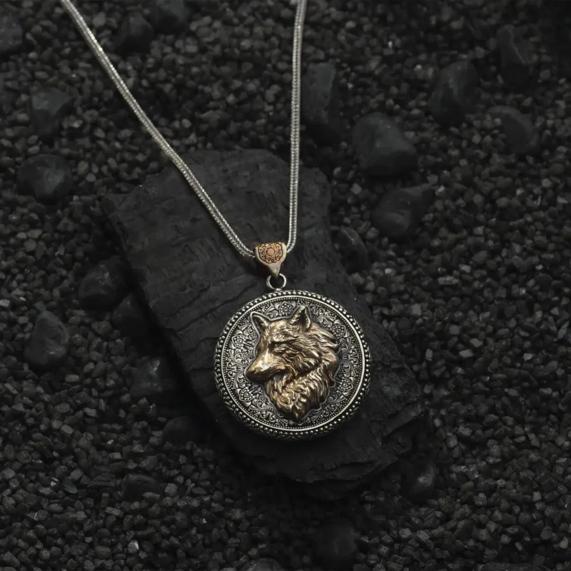 AMOR 17 EKIM 202532486 copy Bozkurt Gümüş Erkek Kolye