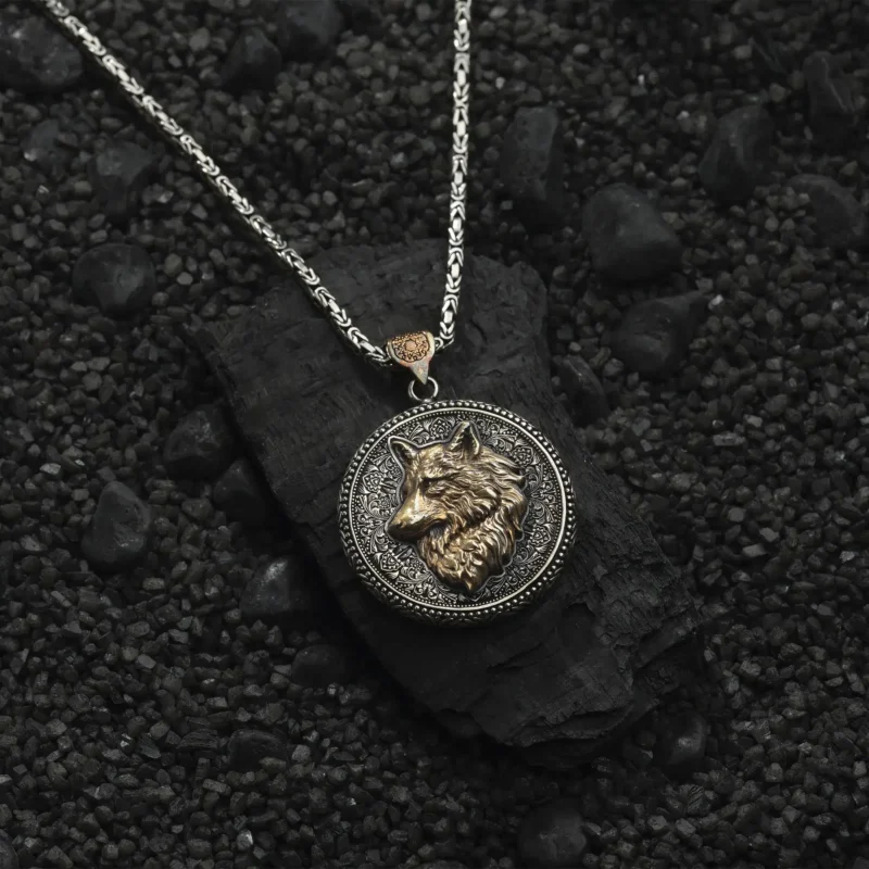 AMOR 17 EKIM 202532489 copy Bozkurt Gümüş Erkek Kolye