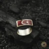Vatan Gümüş Erkek Yüzük Modeli