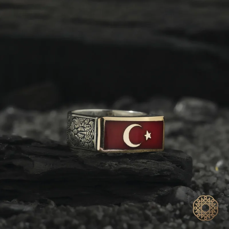 Vatan Gümüş Erkek Yüzük Modeli