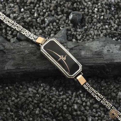 Hiç Olmak Gümüş Erkek Bileklik Modeli