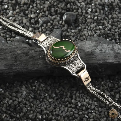 Sabır Gümüş Erkek Bileklik Modeli