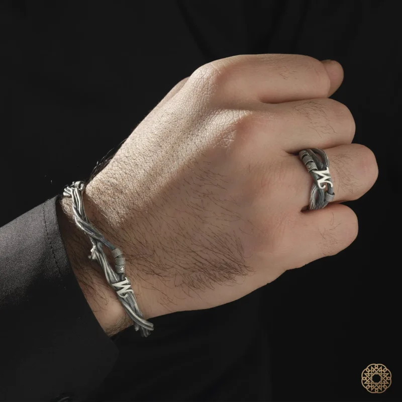 amor 9 kasim 202532772 copy Harfli Zeytin Dalı Yüzük Bileklik Modeli