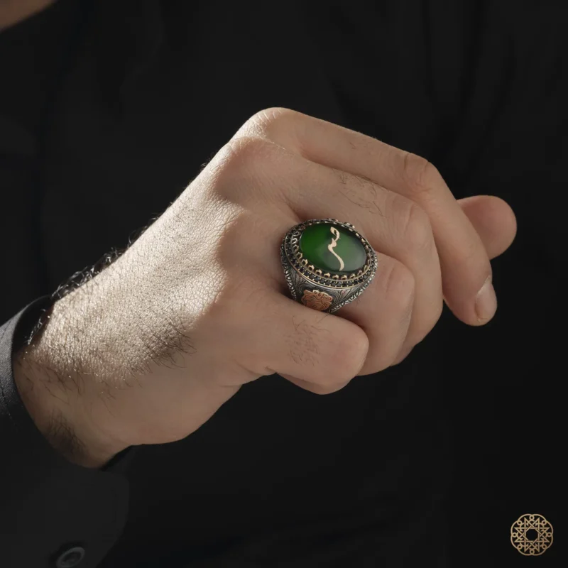 Sabır Gümüş Erkek Yüzük Modeli