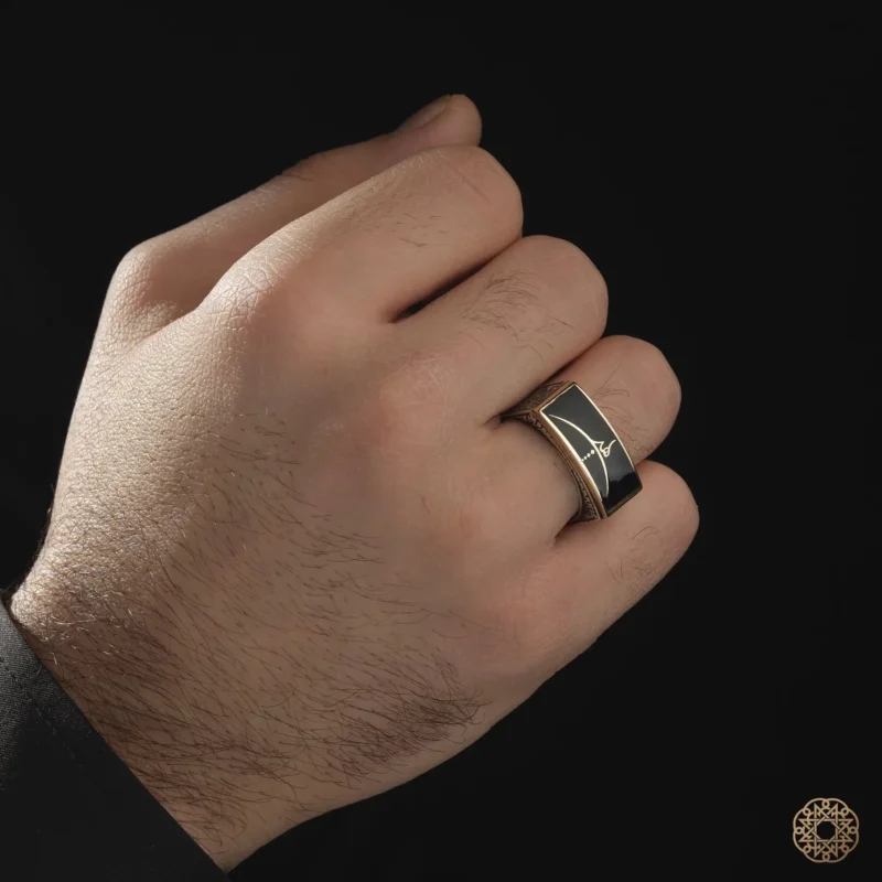 Hiç Gümüş Erkek Yüzük Modeli