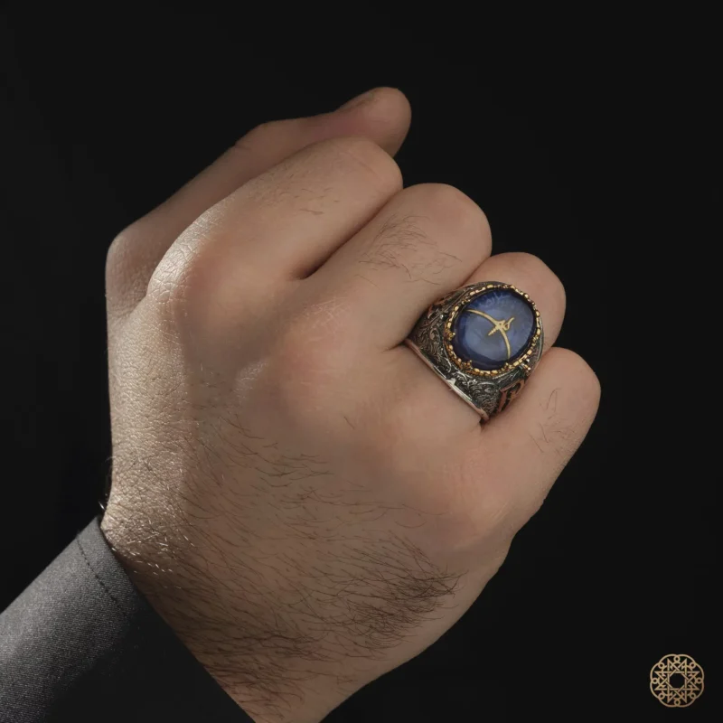 Hiç Olmak Gümüş Erkek Yüzük Modeli