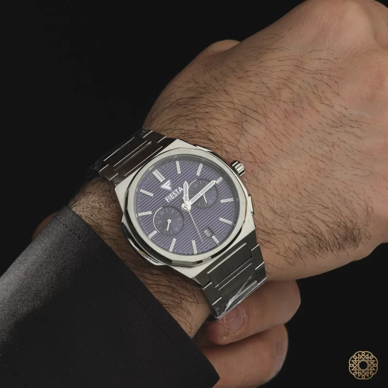 Fiesta Silver Chrono Line Erkek Kol Saati