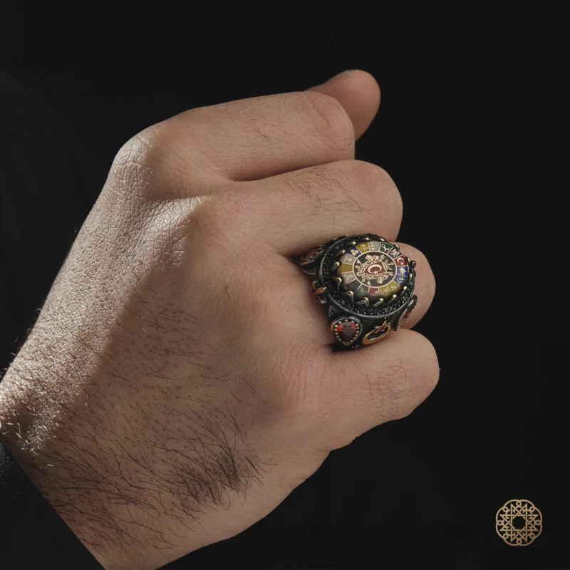 Türk Devletleri Teşkilatı Gümüş Erkek Yüzük