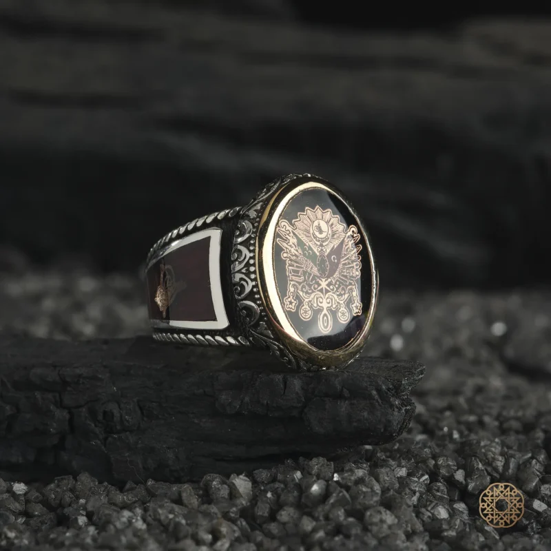 amor 9 kasim 202532904 copy Osmanlı Arması Gümüş Yüzük Modeli