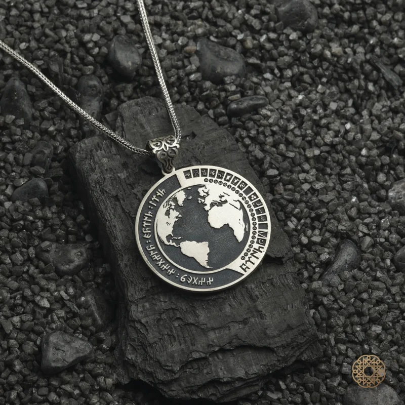 Cihan İmparatorluğu Gümüş Kolye Modeli