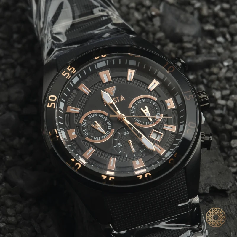 Fiesta Black Rose Chrono Erkek Kol Saati