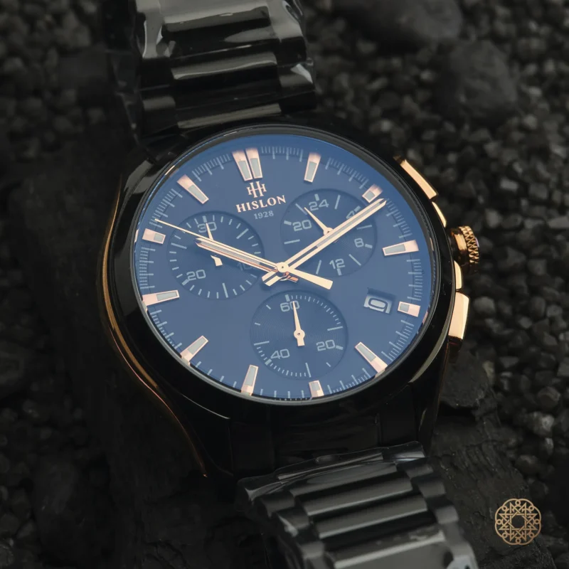 Hislon Midnight Blue Chrono Erkek Kol Saati