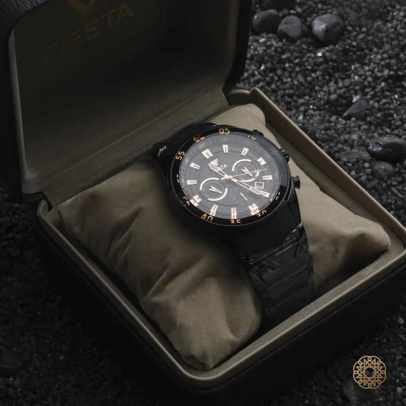 Fiesta Black Rose Chrono Erkek Kol Saati