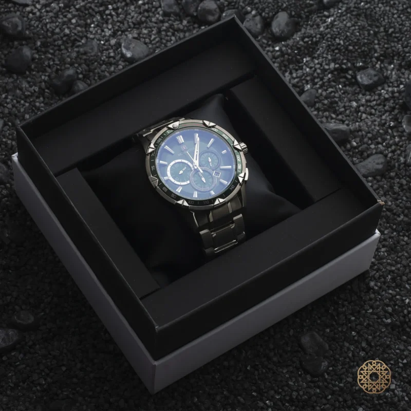 Momentus Navy Steel Chrono Erkek Kol Saati