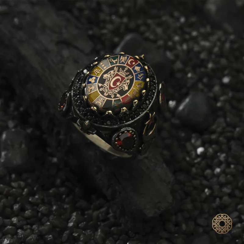 Türk Devletleri Teşkilatı Gümüş Erkek Yüzük