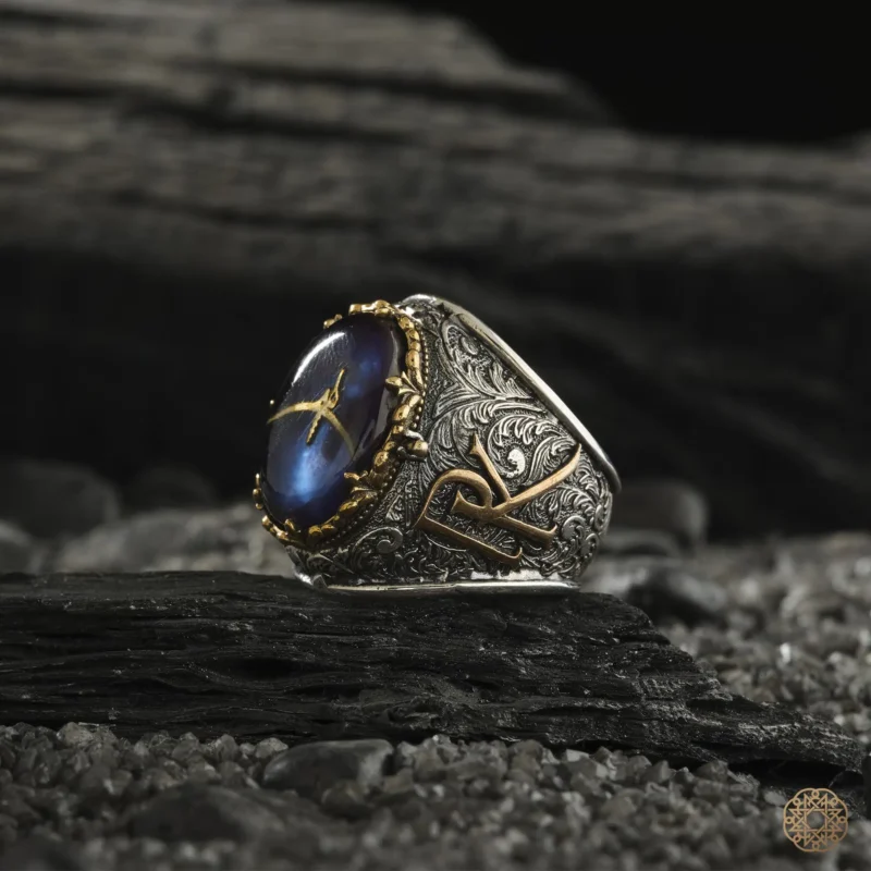 Hiç Olmak Gümüş Erkek Yüzük Modeli