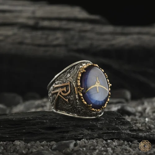 Hiç Olmak Gümüş Erkek Yüzük Modeli