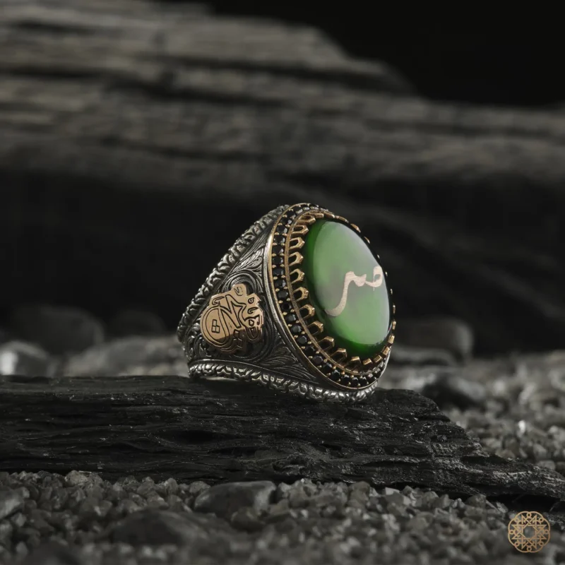 Sabır Gümüş Erkek Yüzük Modeli