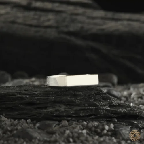 untitled capture32629 copy Dikdörtgen Sade Gümüş Yüzük Modeli