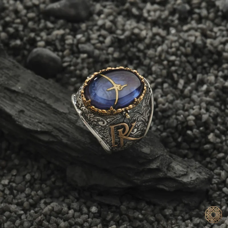 Hiç Olmak Gümüş Erkek Yüzük Modeli