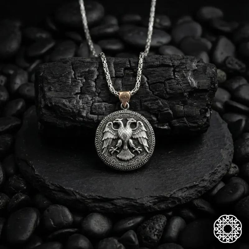 Cihan İmparatorluğu Gümüş Kolye Modeli