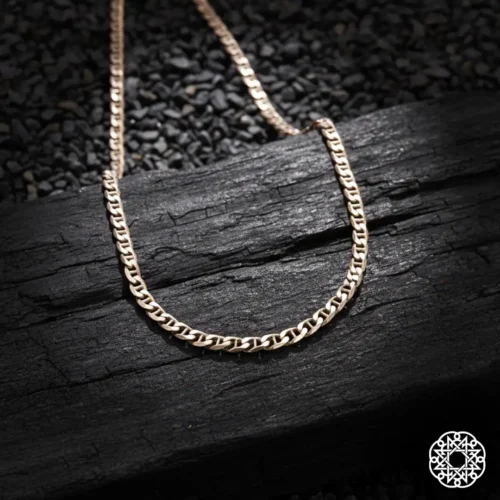 1 Gurmet Zincir Gümüş Erkek Kolye Modeli