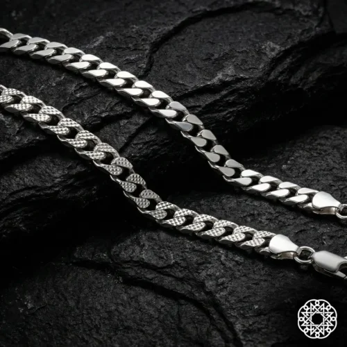 1 İtalyan Gurmet Gümüş Erkek Kolye Modeli