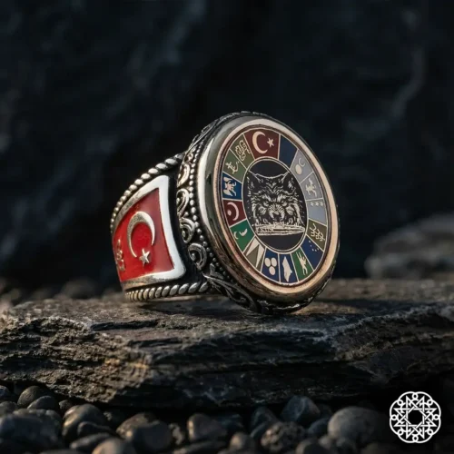 Türk İmparatorluğu Gümüş Yüzük Modeli