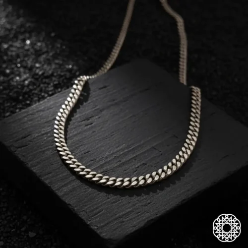 2 Gurmet Gümüş Erkek Kolye Modeli