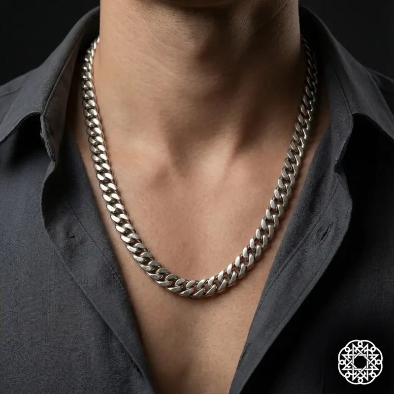 3 Gurmet Gümüş Erkek Kolye Modeli