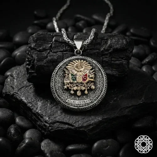 Cihan İmparatorluğu Gümüş Kolye Modeli