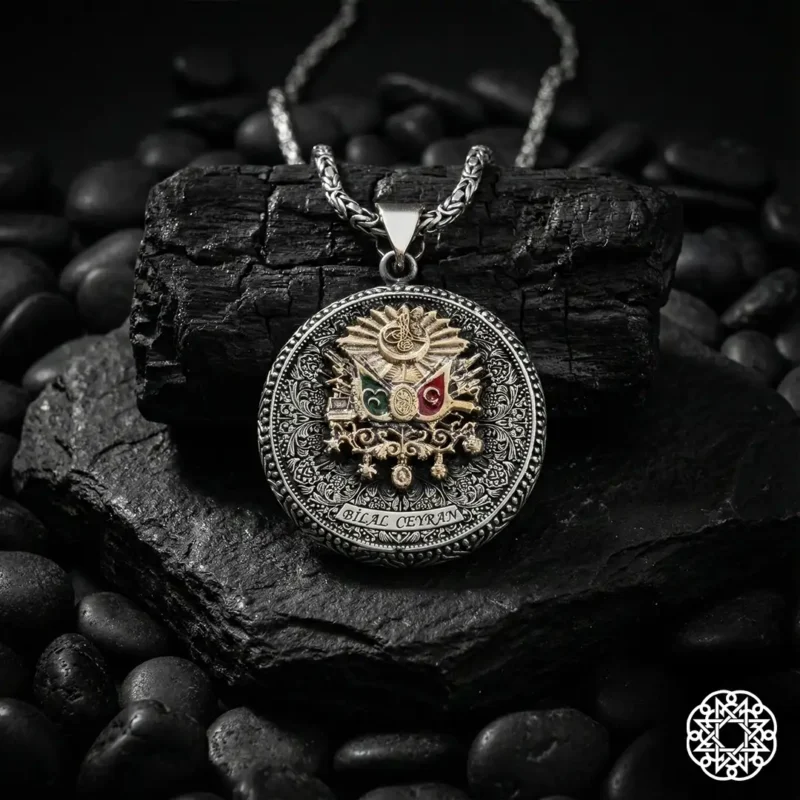Cihan İmparatorluğu Gümüş Kolye Modeli