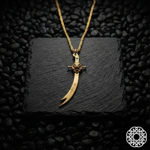 dvwrg Zülfikar Gümüş Kolye Modeli