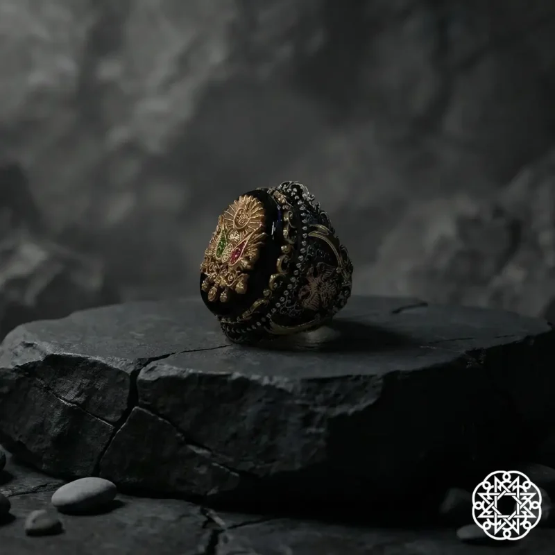 Cihan imparatorluğu Gümüş Yüzük Modeli