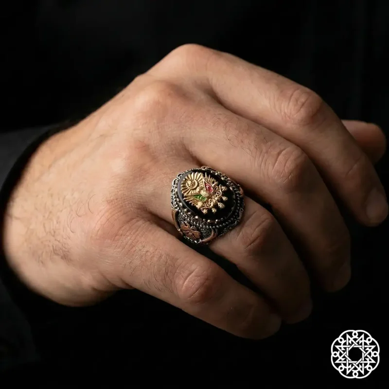 Cihan imparatorluğu Gümüş Yüzük Modeli