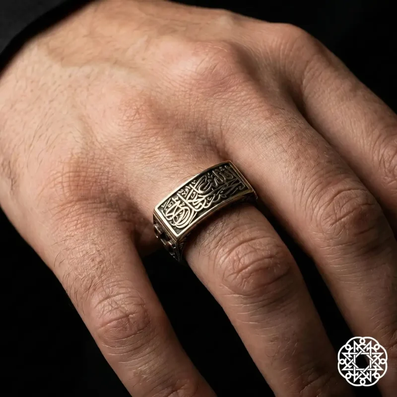 j3 Nasip Gümüş Yüzük Modeli